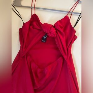 Strut to the club cutout mini dress